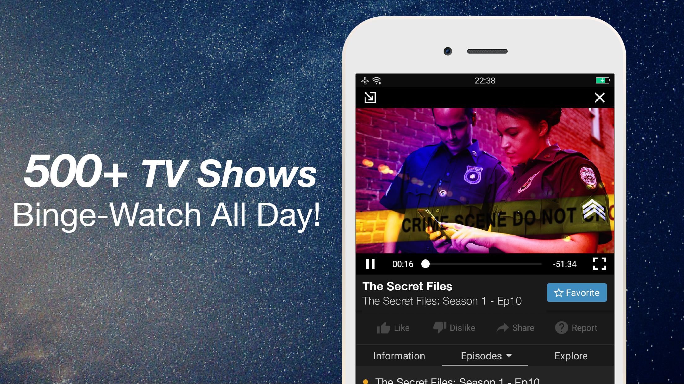 Free live tv download for android phone